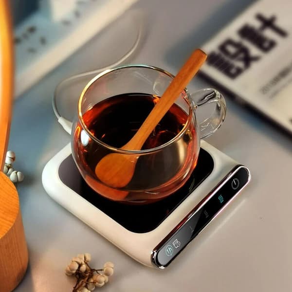 USB Bärbar Kaffemugg Koppvärmare Kontorsbord Hem Smart Elektrisk
