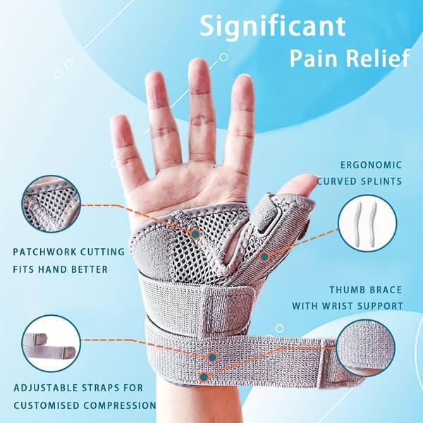 3 st tumme handledsstabilisator skena BlackBerry tumme triggerfinger smärtlindring