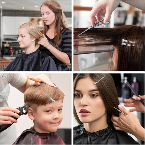 50 Hårklämmor Stylist Makeup Inga-veck-klämmor