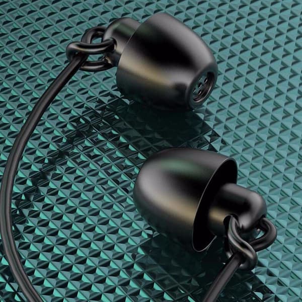 Trådbunden sov-hörlur utan örontryck, brusreducerande in-ear-headset