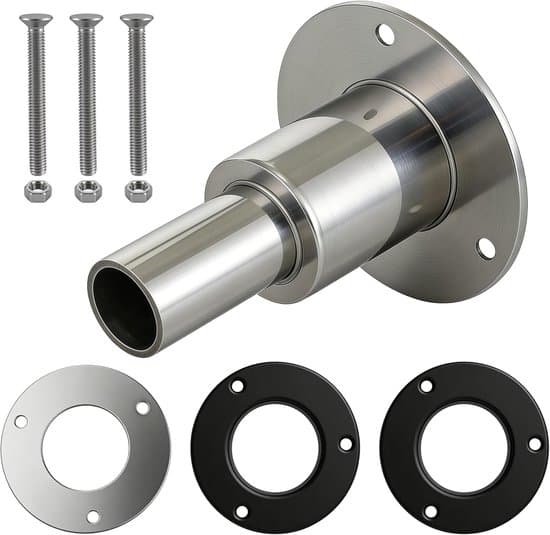 Udstødningsskrogsforbindelse - 316 rustfrit stål - 24 mm - Dieselvarmer