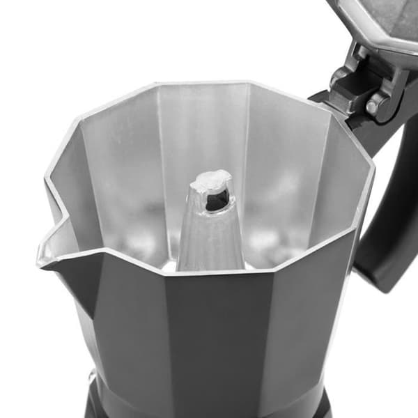 Bærbar elektrisk kaffemaskine - 300 ml - 3 kopper kapacitet - Sort