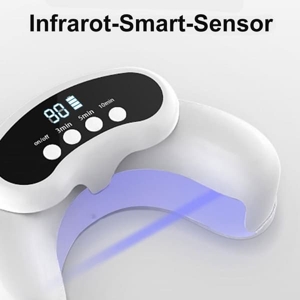 30 LED-lampor för finger- och tånaglar