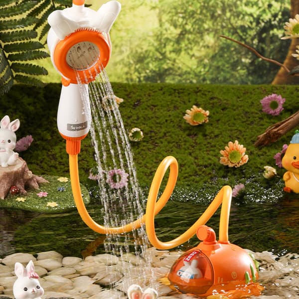 Elektrisk badelegetøj brusehoved babysprinkler tegneserie