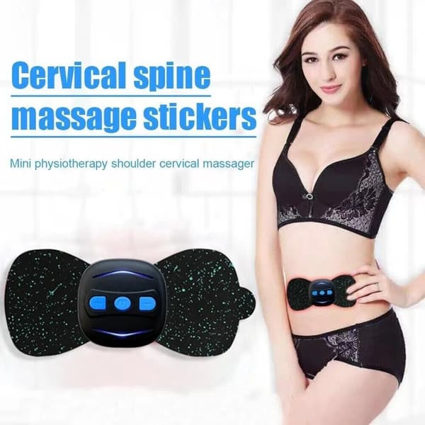 2-delt cervikal mini massageplaster til muskler