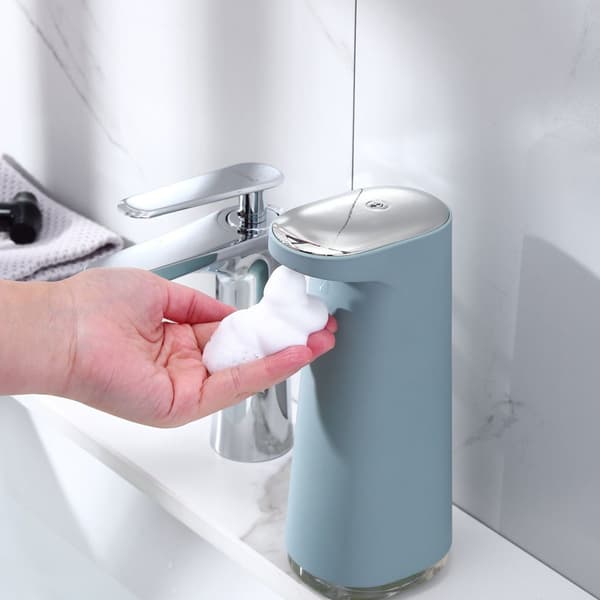 Automatisk sæbedispenser, 450 ml, USB-interface, IPX4 WP, lysegrøn