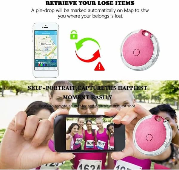 Fire-pak WP mini BT GPS-tracker til bagage/børn/kæledyr/katte/hunde