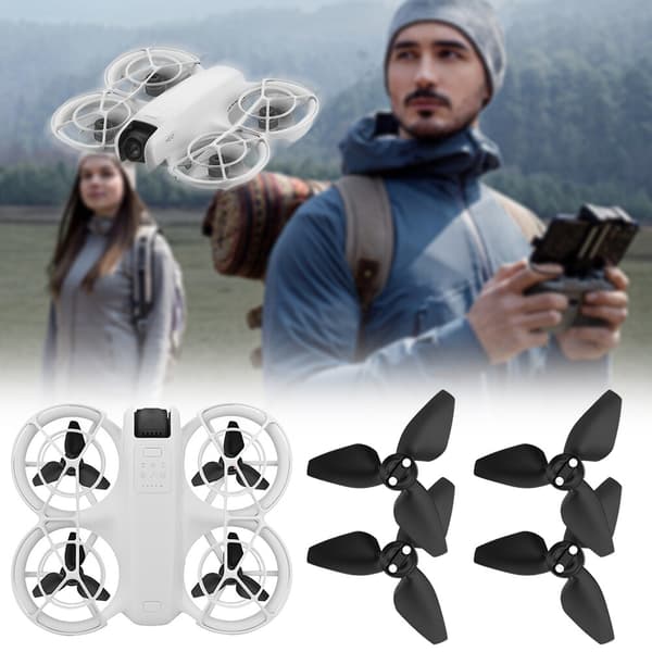 8 par propellrar Neo Drones snabbkoppling färgade blad