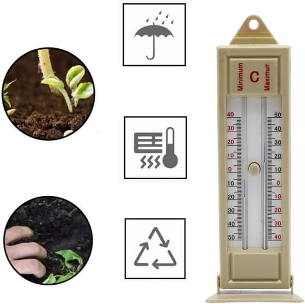 Termometer-WP & fuktsäker minneshöjd m