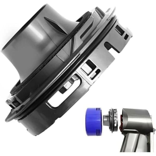 Bagdæksel - til Dyson V7 V8 - motorudskiftning - sort