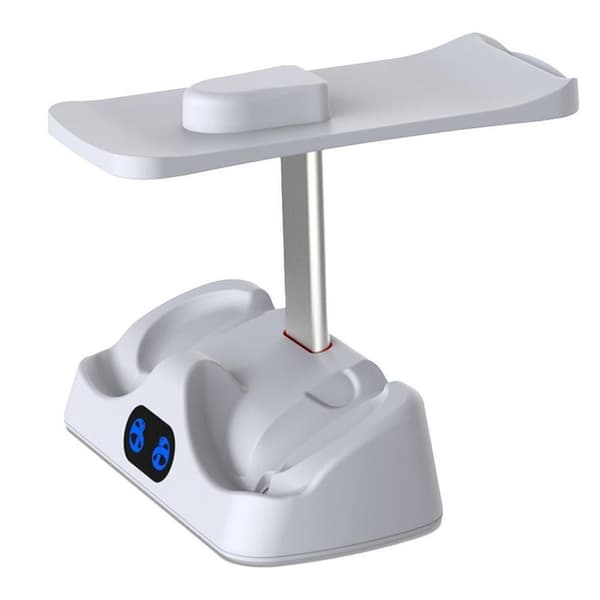 Opladningsstation Stand Headset Display Rack til Playstation VR2 Controllere Dock