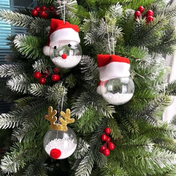 3 utsökta julgransprydnader för fester
