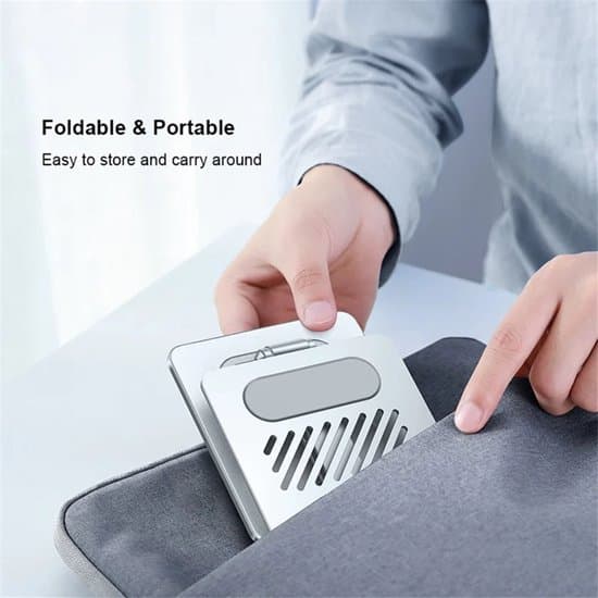 Tabletstativ - Bordtabletstativ - Justerbart tabletstativ - Roterende tabletstativ - Sølv