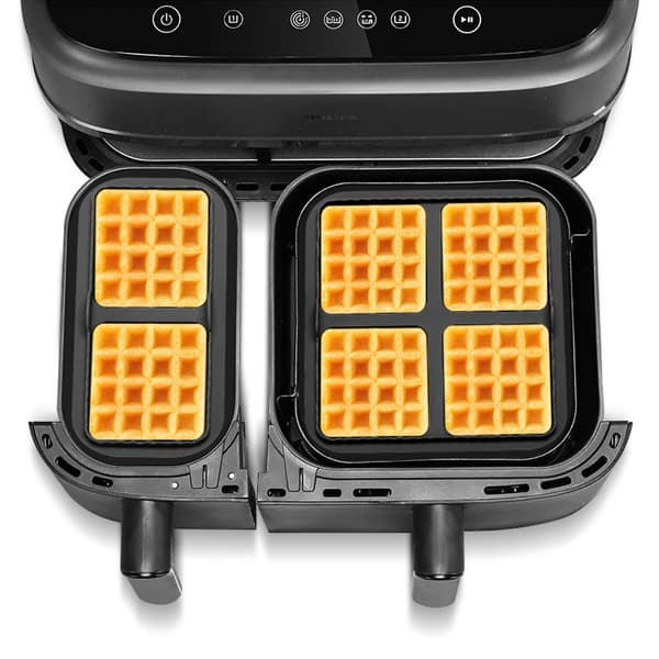 Erstatningssilikonevaffelform til NA350-Tefal EY9018 Airfryer - Sort