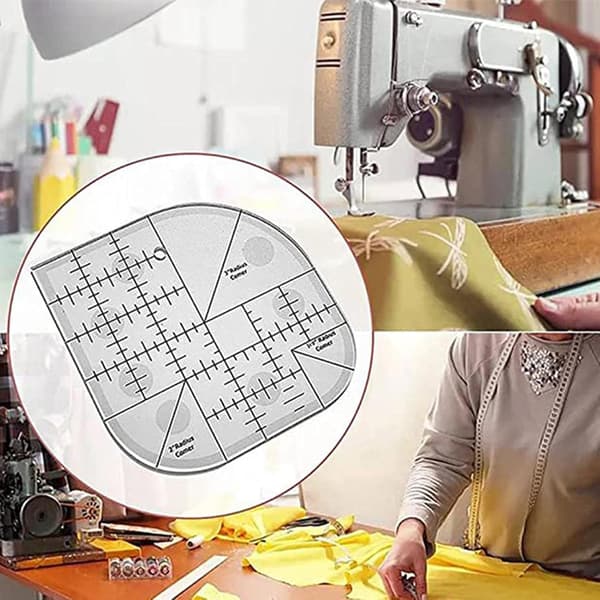 Buet patchwork-kvadrater, patchwork-syning, sytilbehør, patchwork-værktøj, hjemme- og kontorartikler.