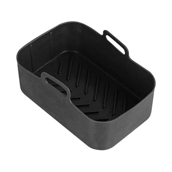 Rustfrit Stål Airfryer Stativ Damp Grill 4-Ben Dobbeltlag