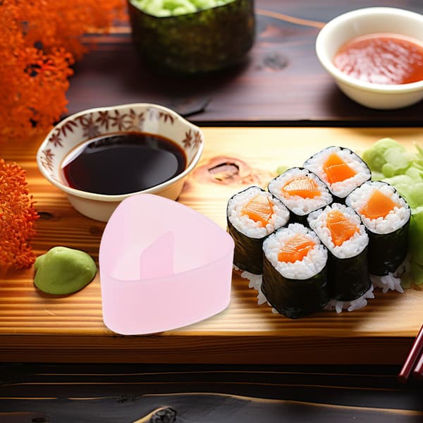 Stykker Sushi Fremstilling Form Ris Onigiri Ris Bold Form Hjem Bento Diy Sushi