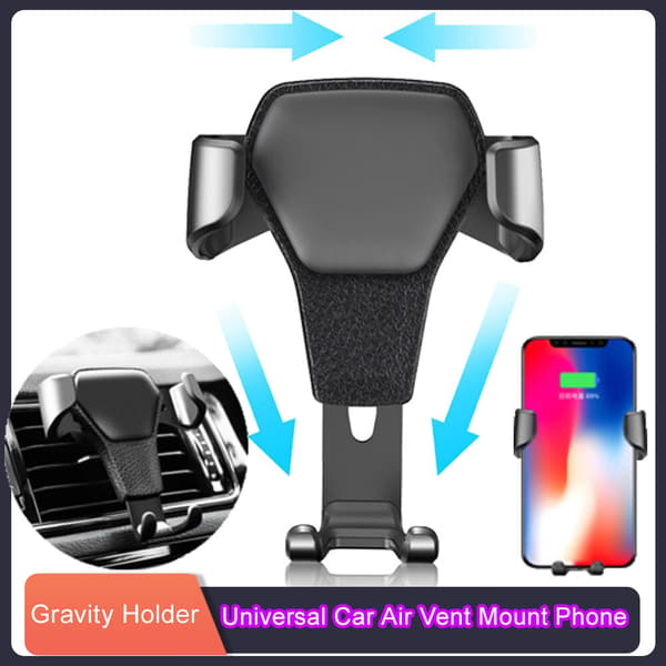 Universal telefonhållare smartphone biltillbehör ventilationsgaller