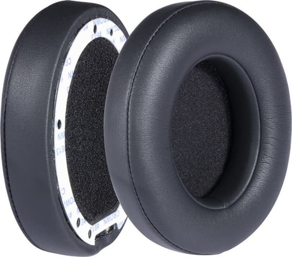 Ægte læder ørepuder til Beats Studio 2.0/Studio 3.0, sort