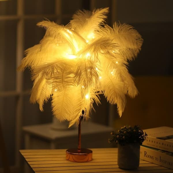LED dekorationsbelysning, LED retro dekorationsbelysning, rumsdekoration, vit.