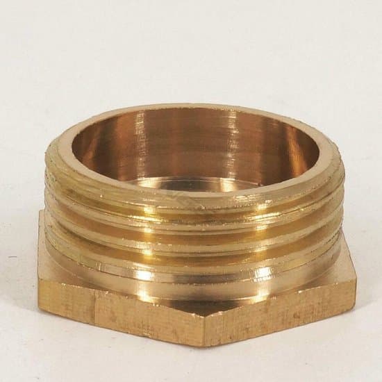 3/4\" til 3/8\" indvendigt gevind BSP-fitting til havevandingsrør - 2-pak