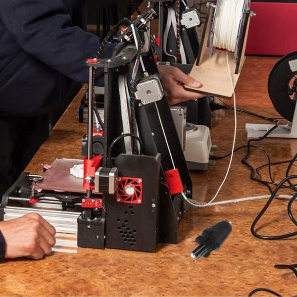 3D-printpen til 3D-printere - 3D-printpen-spidsmodul - Sort plastikpen-spids.