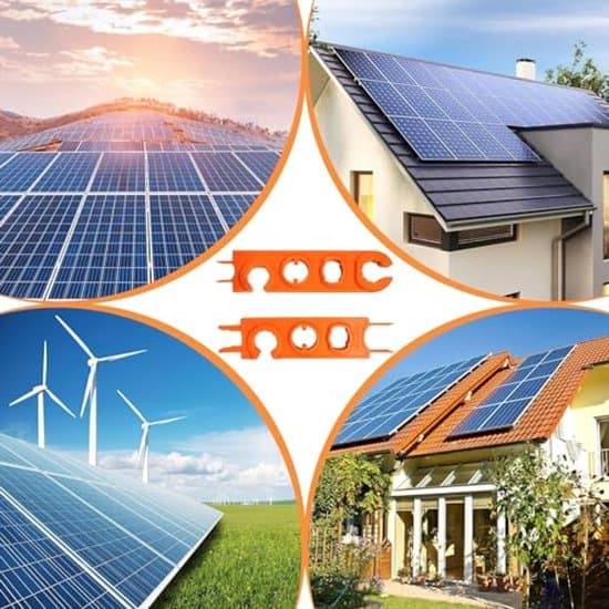 2-delt solpanel MC4-stik frakoblingsnøglesæt
