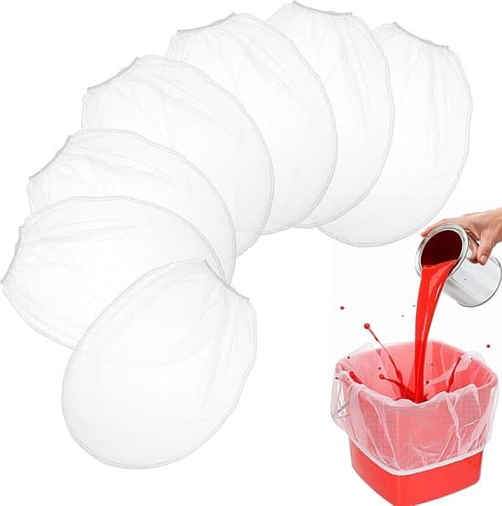 Fina nätfärgssilar med elastisk öppning (19 liter)