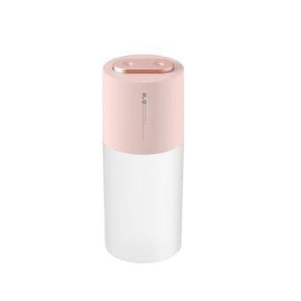 Stille dobbelt-dyse luftfugter, stor kapacitet, USB-interface - Pink