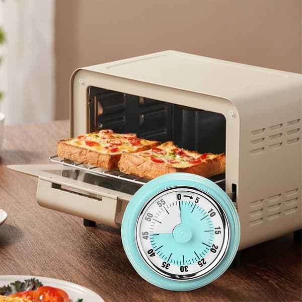 Køkken suppe timer påmindelse, køkken mekanisk timer, bage påmindelse, studerende tidsstyring, 1 stk