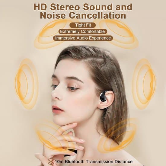 Bluetooth-översättningshörlurar, som stöder realtids- och offlineöversättning av 142 språk.