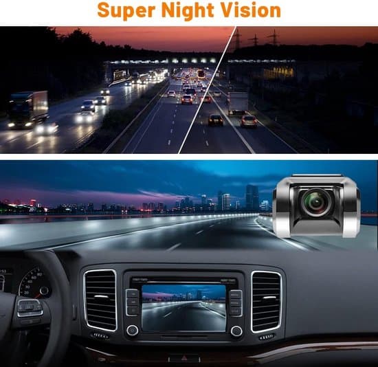 Dashcam Bil - Bilkamera - Dashcam - Optagelse af biltur