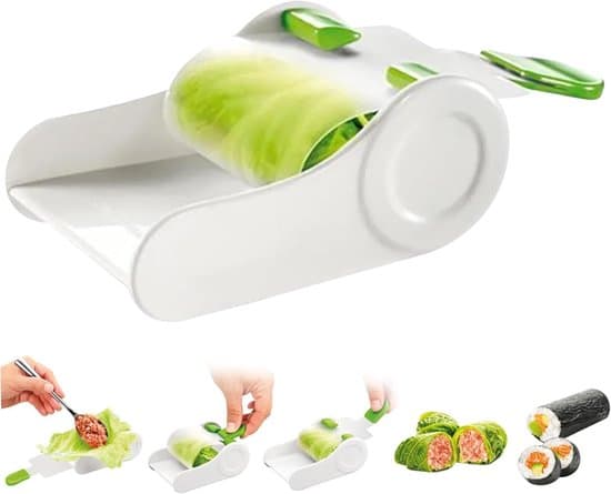 Sushi Roll Maker - Vårrulle Maker Köksrulle - Matrulle Maker - Enkel och Snabb - 16.5x8x5 cm - Ej specificerad