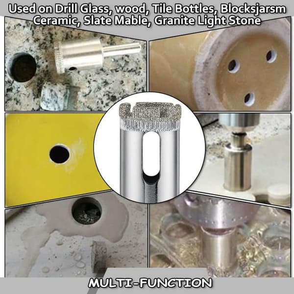 Glasborebitåbner, diamantborebitåbner, diamantborebitfjernelsesværktøj, kernebor til glas, porcelæn, keramik