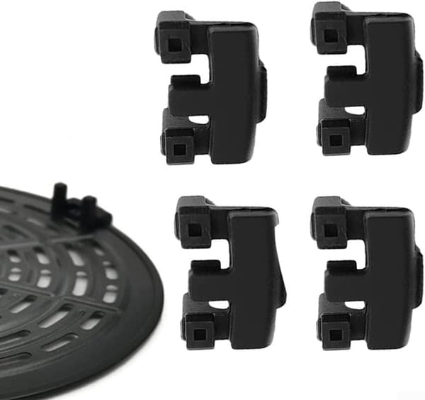 8-pack gummistötfångare för airfryer-bricka
