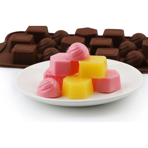 Silikoneform Kage Isbakke Gelé Slik Cookie Chokolade Gummy Bageform Model 1