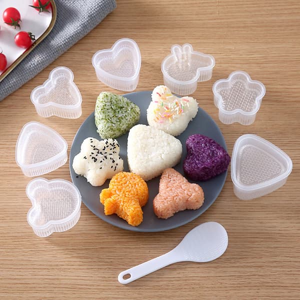 Onigiri Form Sushi Rolls Risboll Bento Press Maker Form DIY Köksredskap