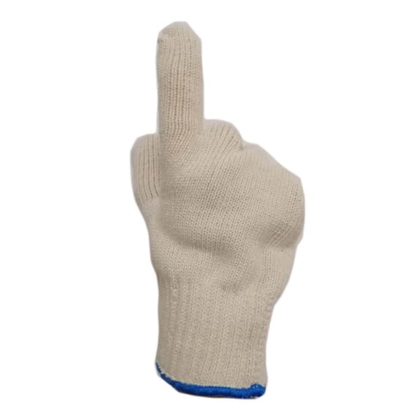 Värmebeständiga kökshandskar, 2-pack, polyester-bomullsblandning, för grillskydd.