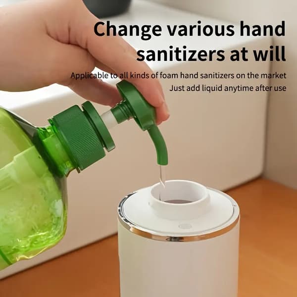 Helautomatisk Smart Tvåldispenser Sensor Skum Handsprit Väggmonterad