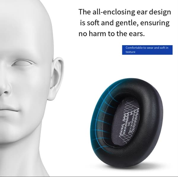 Duet NC hörlurar Live 650BTNC 660 E65BTNC Bluetooth-hörlurar - Svart