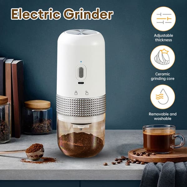 Elektrisk kaffebönkvarn Nötfrö Vaniljkryddblandare