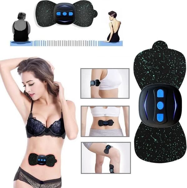 2-delt cervikal mini massageplaster til muskler
