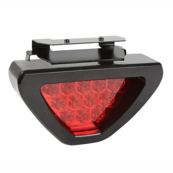 F1 Bilmodifiering Bakljus Universal LED Motorcykel Dimljus Varningstriangel
