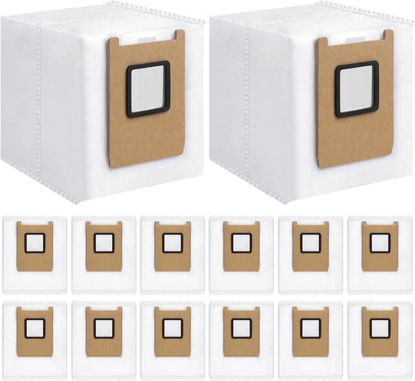 14 dammsugarpåsar för Eufy Omni E20/E25/E28 robotdammsugare - dammpåsar med stor kapacitet