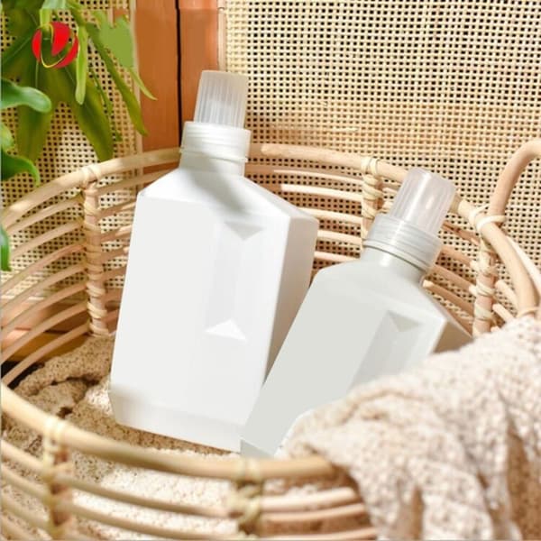 Mjukgörare Hushållsförvaringsbehållare Schampo Duschmedel Dispenserflaskor-600ml