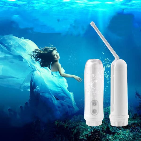 Handhållen irrigator, elektrisk högtrycksspruta, reseirrigator