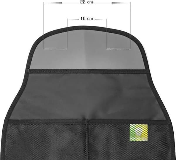 Premium bilstolsryggskydd (2-pack), WP baksätesskydd, universellt säteskydd!
