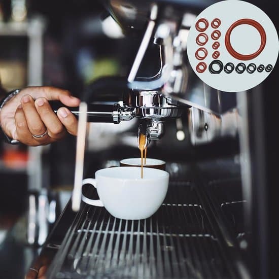 O-ringe sæt med 30 til kaffemaskiner, egnet til bryggegruppe, dampventil og drænventil, holdbart silikonemateriale
