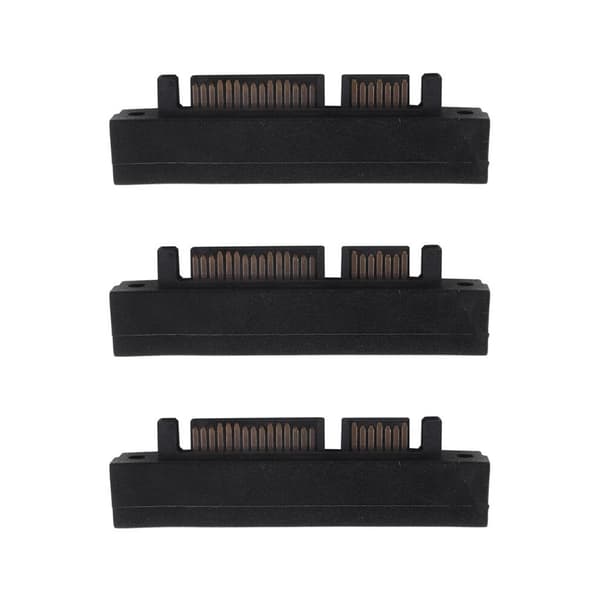 SFF-8482 SAS til SATA 29P harddiskadapter serverdatakabel med 3 retvinklede 90 grader