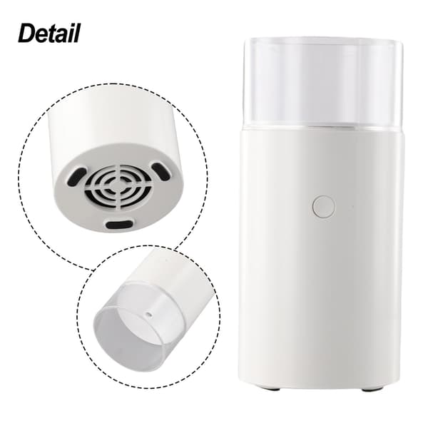 1 stk. Aroma Diffuser Aroma Diffuser Funktioner Bil Kontor Trådløs Luftfugter Lys Hvid